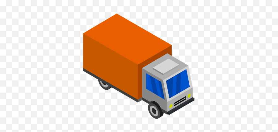 Shipping Truck Icon - Download In Line Style Commercial Vehicle Png,Freight Icon