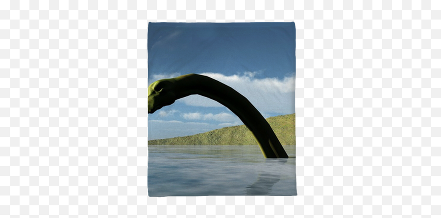 Plush Blanket Loch Ness Monster - Pixersus Loch Ness Hirviö Png,Loch Ness Monster Icon