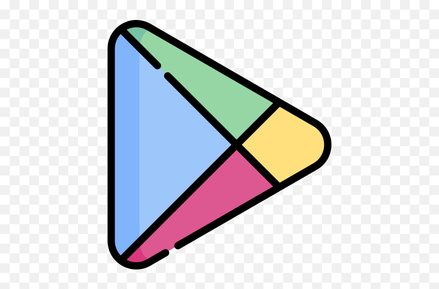 Pin - Play Store Logo Rosa Png,Google Play Store Icon