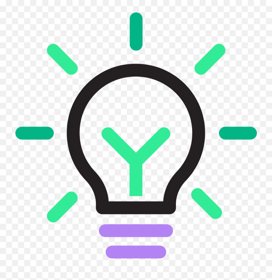 About Us - Evertas Png,Orange Light Bulb Icon