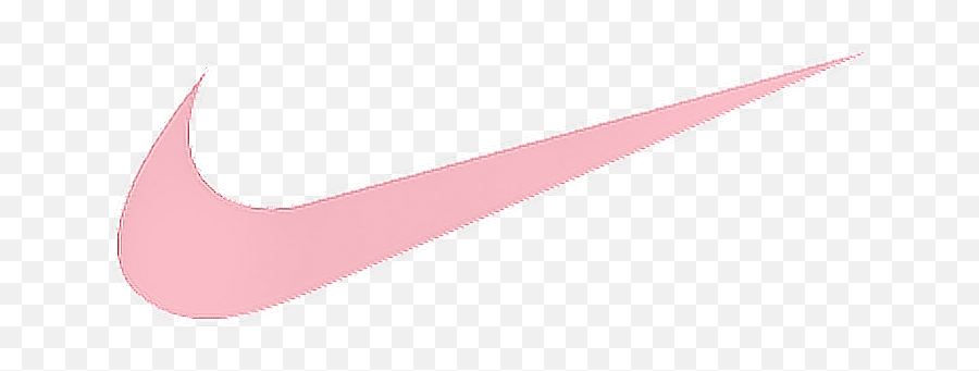 pink nike logo