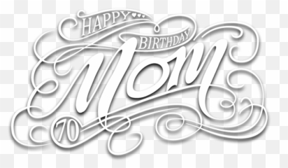 Happy Birthday Mom Png 2 Image - Happy Birthday Mom Png,Mom Png