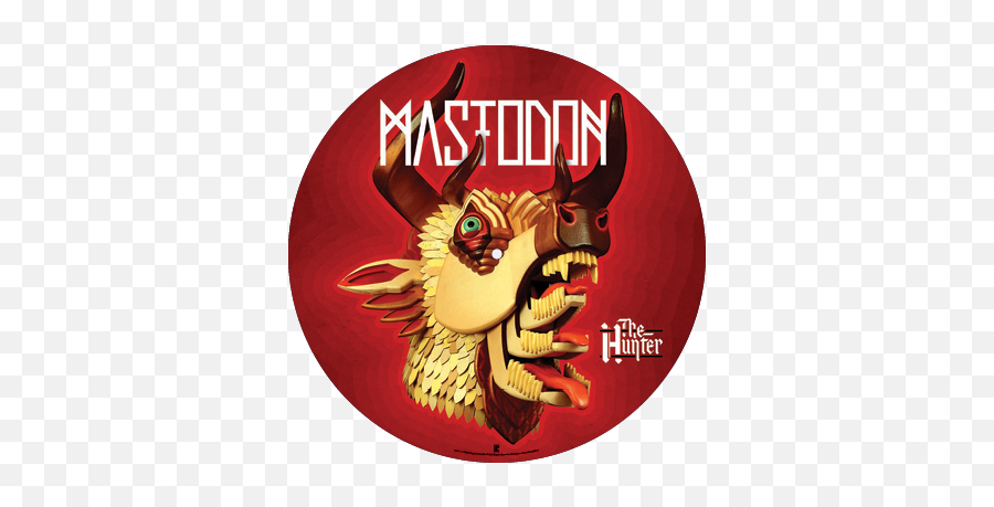 Download Hd Mastodon The Hunter Picture Disc Transparent Png - Mastodon The Hunter,Mastodon Png