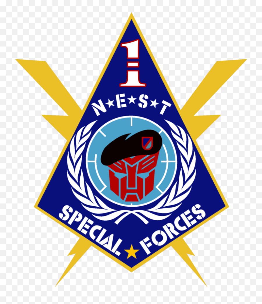 Download Hd Nest 1st Special Forces Logo By Viperaviator - Transformers Png,Sonic Forces Logo