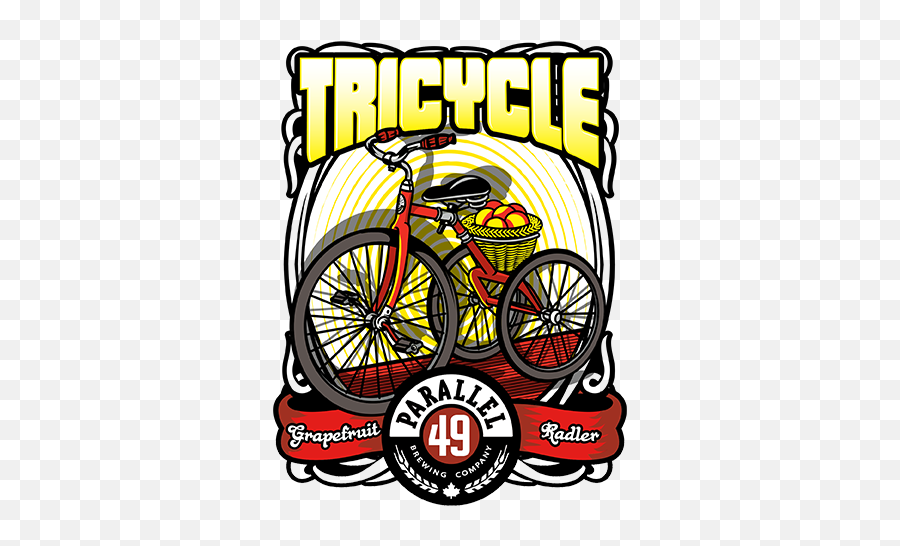Parallel 49 Brewing - Parallel 49 Png,Tricycle Png