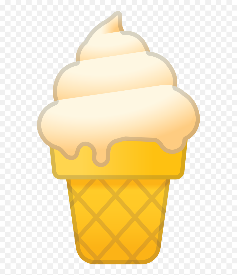 Soft Ice Cream Icon Noto Emoji Food Drink Iconset Google - Ice Cream Emoji Png,Gelato Png