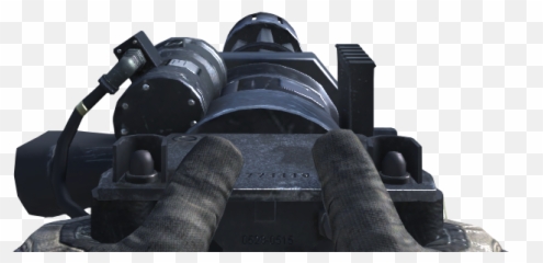 Download Hd Minigun Mw2 - Digital Slr Png,Minigun Png