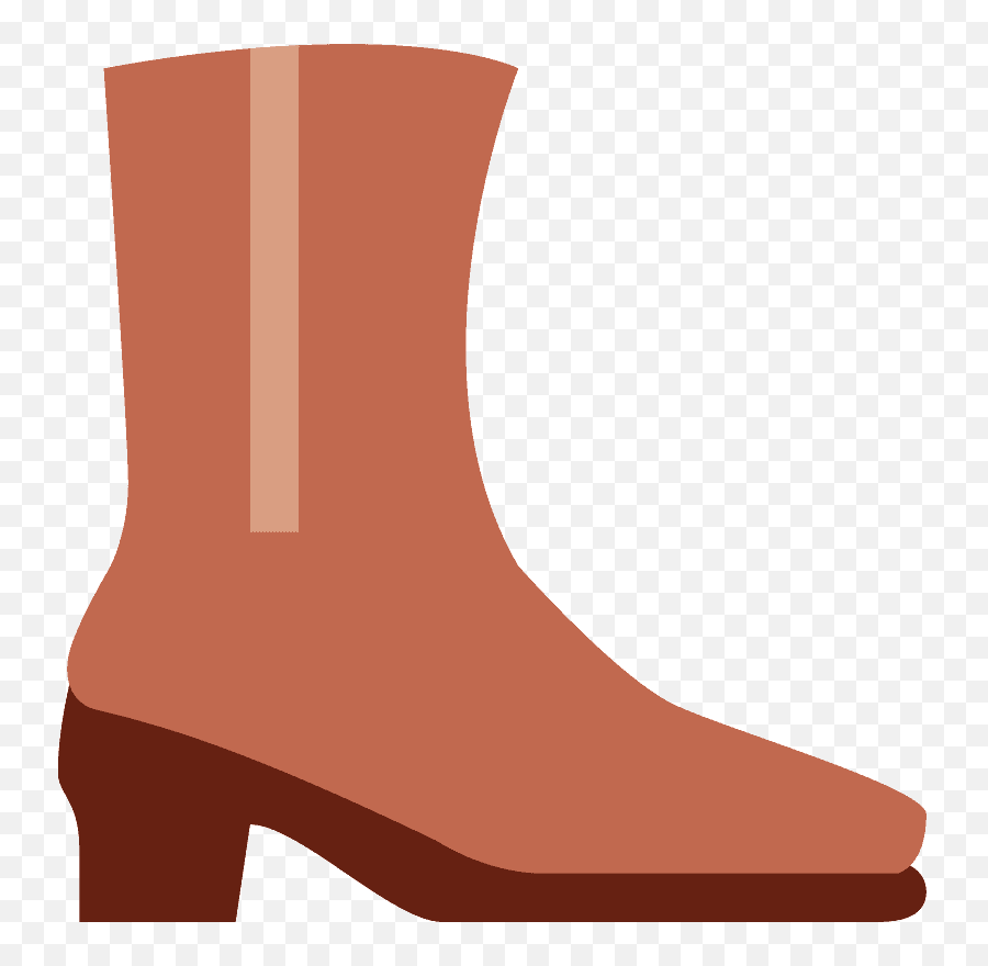 Womanu0027s Boot Emoji - Boot Emoji Png,Cowboy Emoji Png