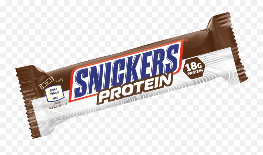 Snickers Protein Bars 51g - Snickers Protein Bar 51 G Png,Snickers Png