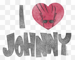 Johnny Bravo - I Heart Johnny Tshirt Johnny Bravo Intro Gif Png,Johnny Bravo Png