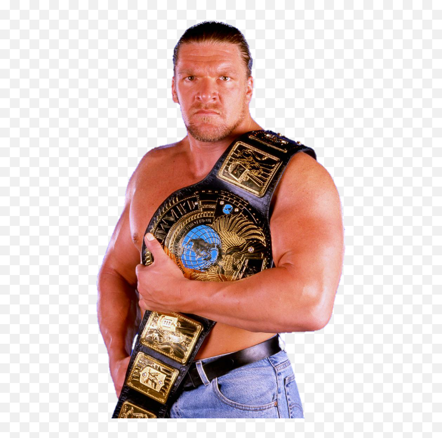 Triple H Had Signed With Wcw In 1999 - Triple H Wwf Champion Png,Triple H Png