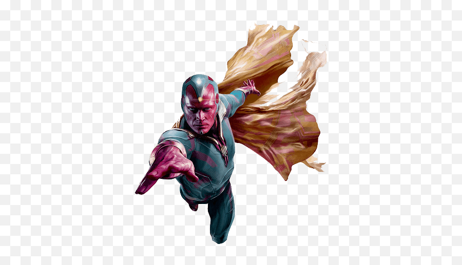 Marvel Vision Flying Transparent Png - Stickpng Vision Marvel Png,Loki Transparent Background