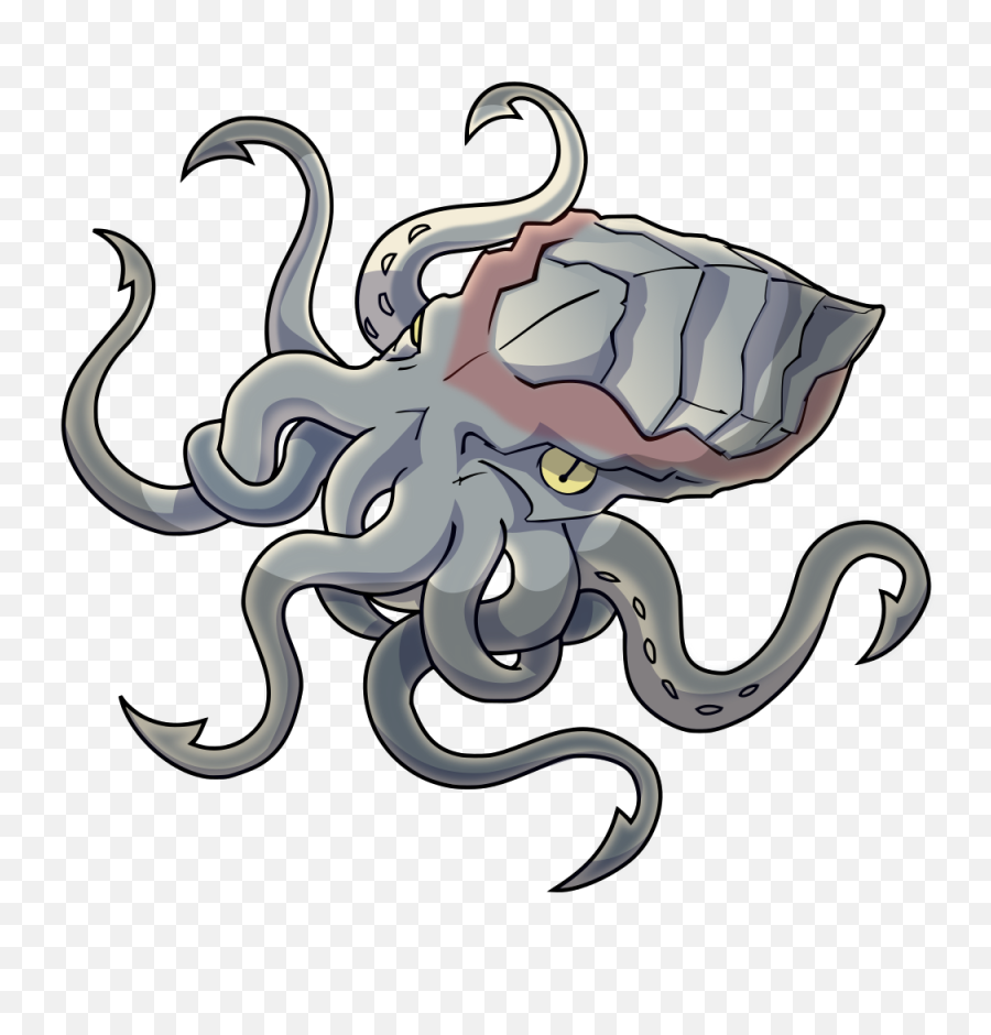 Jellyfish Clipart Sea Monsters - Kraken Png,Sea Monster Png