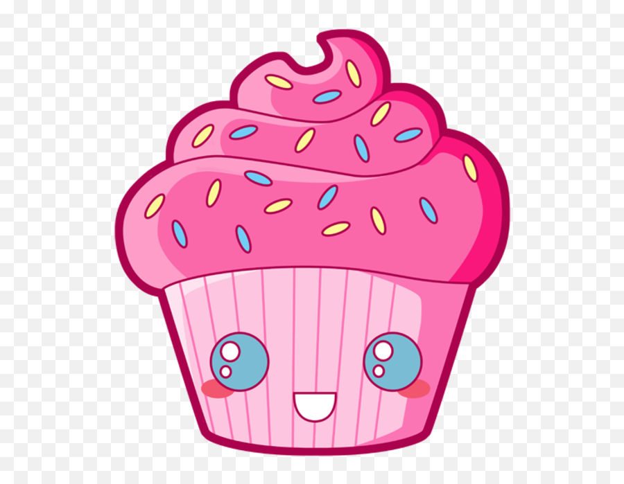 Candy Clipart Kawaii - Kawaii Cupcake Png,Candy Png