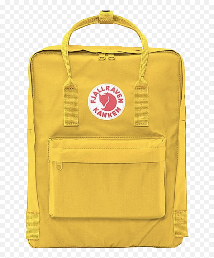 Backpack Fjallraven Kanken - Yellow Fjallraven Kanken Png,Back Pack Png