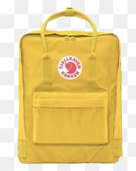Backpack Fjallraven Kanken - Yellow Fjallraven Kanken Png,Back Pack Png