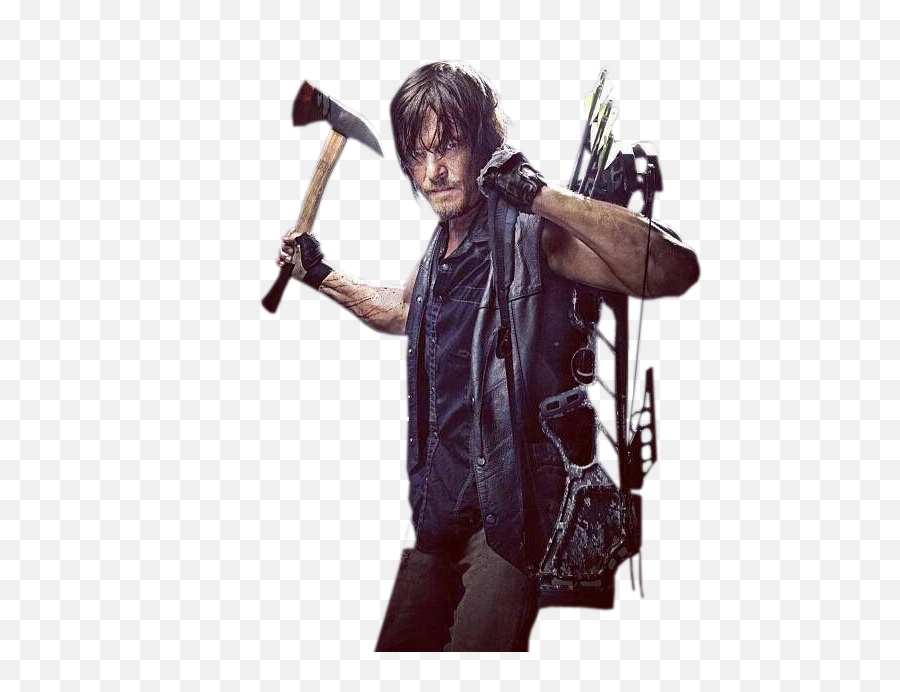 Daryl Dixon From The Walking Dead - Daryl The Walking Dead Png,Walking Dead Logo Png