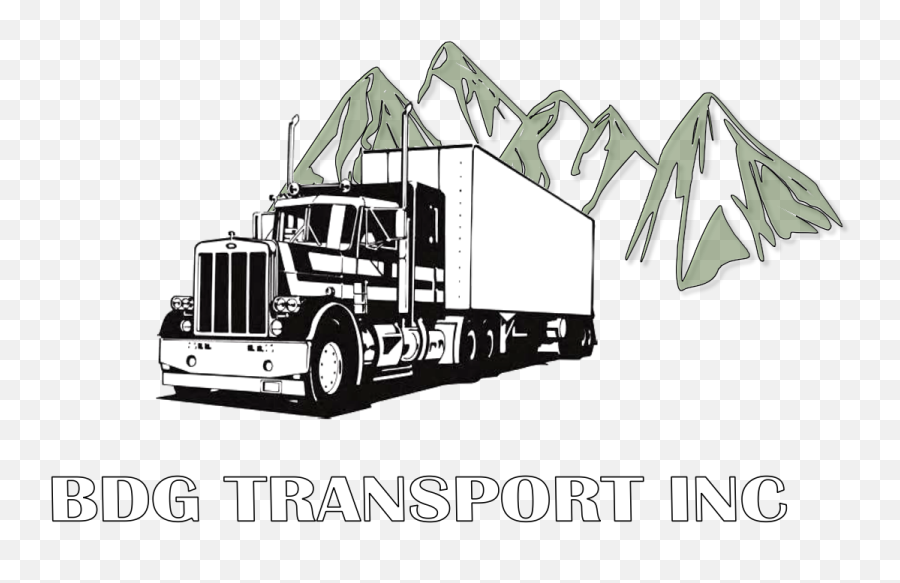 18 Wheeler Tractor Trailer Silhouette - 18 Wheeler Truck Logo Png,18 Wheeler Png