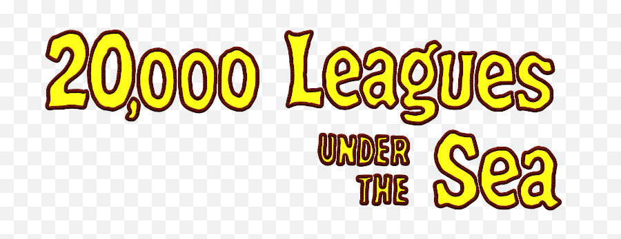 20000 Leagues Under The Sea Disney Logo - 20000 Leagues Under The Sea Title Png,Under The Sea Png