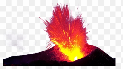 Volcano Wallpaper Gif - Transparent Volcano Eruption Png,Volcano Png