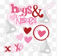 Pin - Hugs And Kisses Clip Art Png,Kisses Png