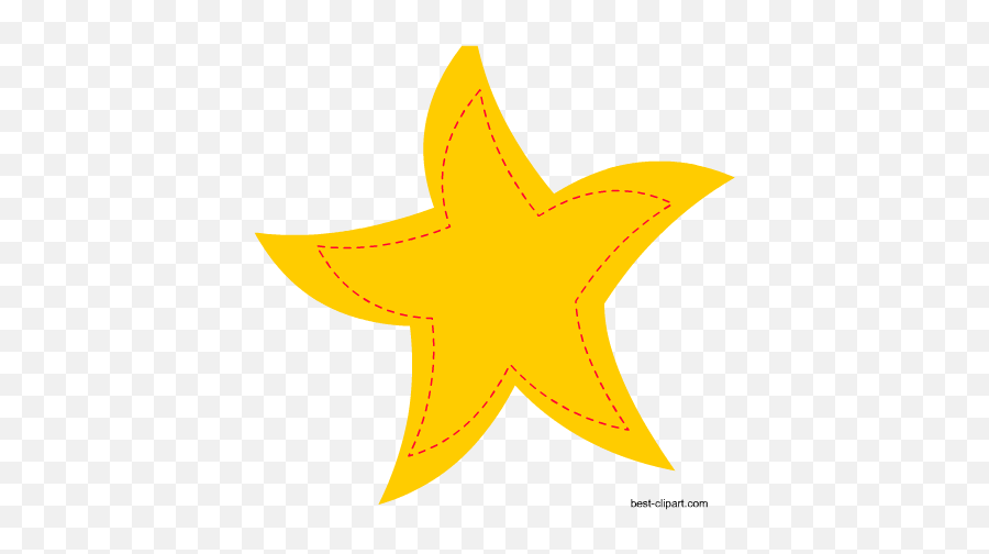 Funky Yellow Star Clip Art Png Image - Funky Star Clip Art,Yellow Star Transparent