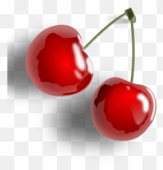 Output Image - Red Cherries Shower Curtain Full Size Png Black Cherry,Red Curtain Png