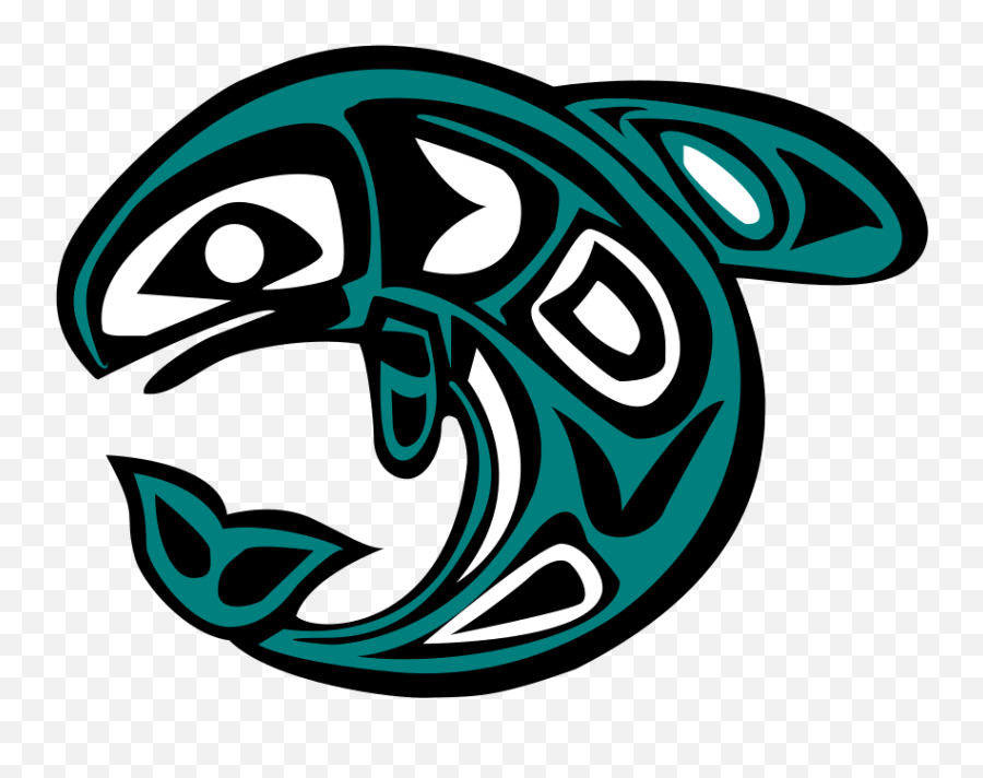 Native Salmon Svg Clip Arts Download - Download Clip Art Salmon First Nations Art Png,Salmon Png