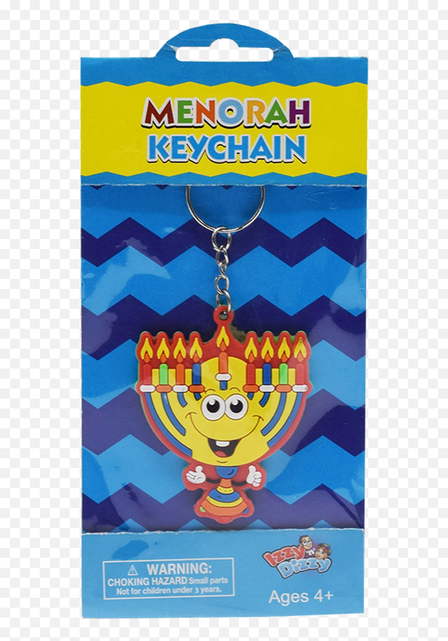 Hanukkah Menorah Rubber Keychain - Hanukkah Png,Hanukkah Png