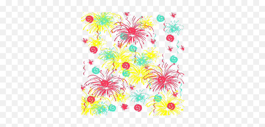 Creative Nail Design Fireworks Clipart Gif - Fireworks Clip Art Png,Fireworks Gif Transparent Background