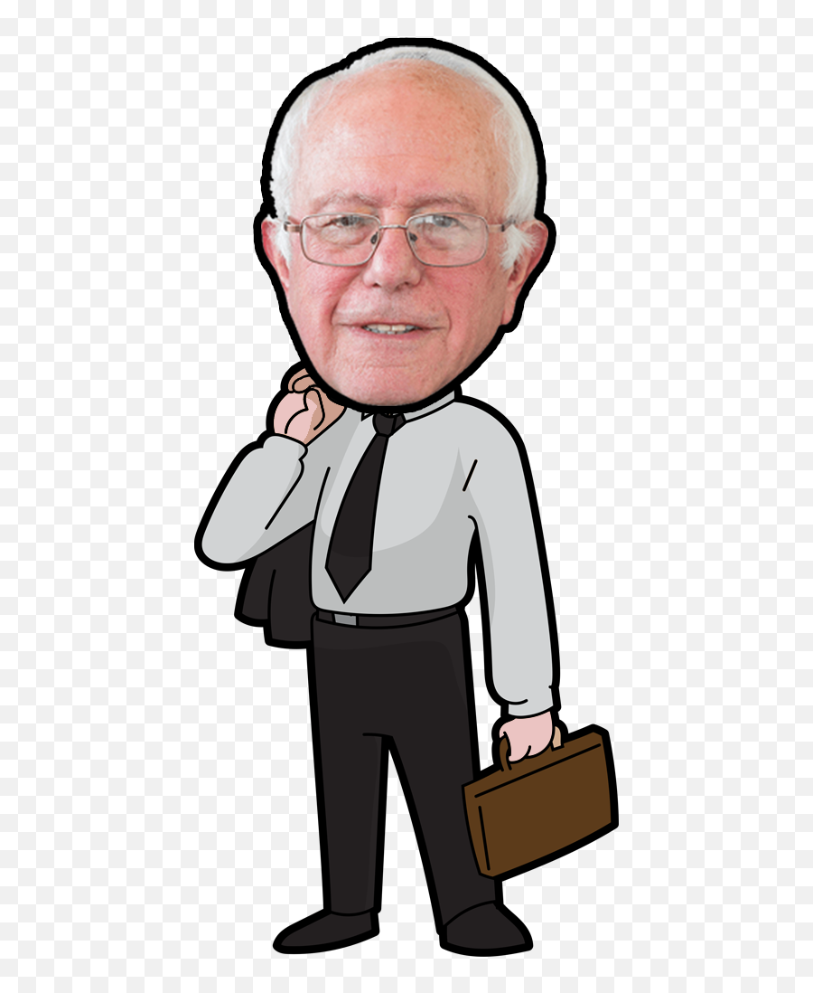 Youth Mandate U2013 Permanently Dismantle The School - Toprison Businessman Cartoon Png,Bernie Sanders Transparent Background