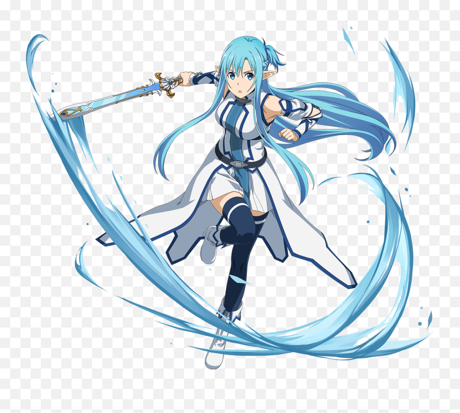 Transparent Background - Sword Art Online Swordsman Of Water Asuna Png,Asuna Transparent