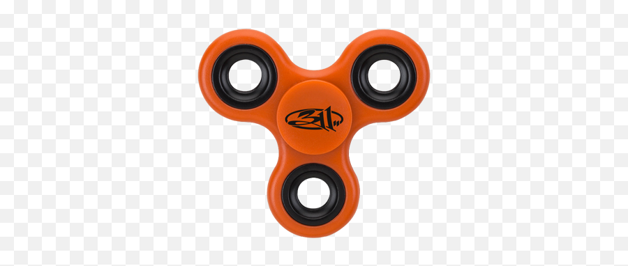 Fidget Spinner Orange U0026 Black - Orange Fidget Spinner Png,Spinner Png