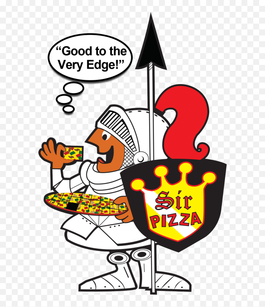 Sir Pizza Of Michigan - Pizza Png,Cartoon Pizza Logo