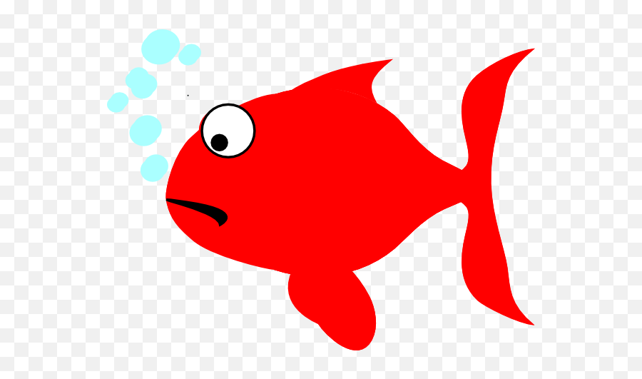 Sad Red And Turquoise Fish Clip Art - Vector National Museum Png,Fishes Png