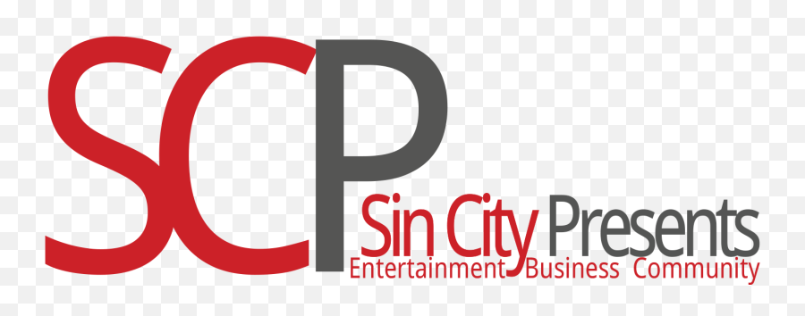 Scp Logo Landscape Grey U2013 Sin City Presents Magazine - Vertical Png,Scp Logo Png