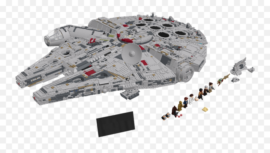 Download Millennium Falcon Ucs 75192 Lego - Full Size Png Ldd Millennium Falcon,Millennium Falcon Png