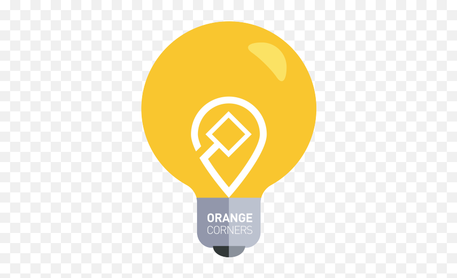 Lighbulb Image No Background U2013 Orange Corners Png Number 4 Transparent