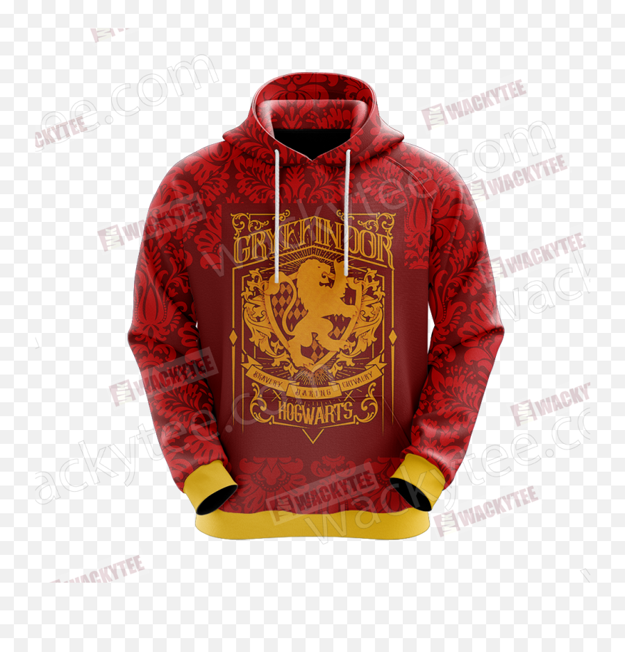 Gryffindor - The Braverest New Style Harry Potter Unisex 3d Hoodie Merch Hoodie 100 Thieves Png,Gryffindor Logos