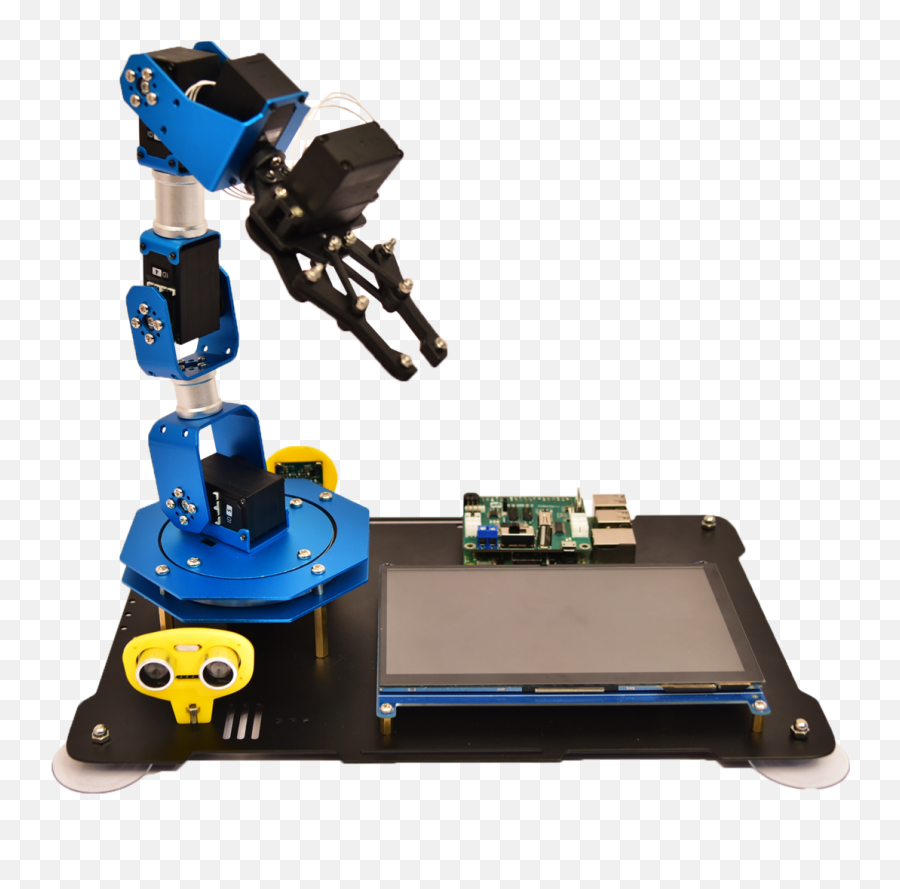 Diy Robotic Arm For Raspberry Pi - Raspberry Pi Model B Robot Arm Png,Robot Arm Png