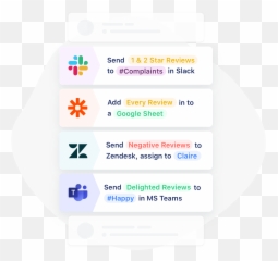 Automatically Send App Reviews Google Hangouts Chat - Appbot Vertical png