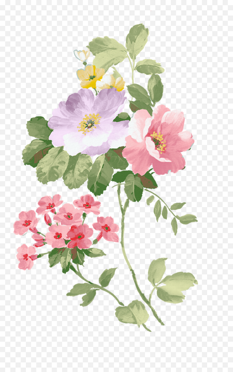 Stickers Transparent Aesthetic Sticker By Reveluv - Notebook Cover Flower Design Png,Transparent Flowers