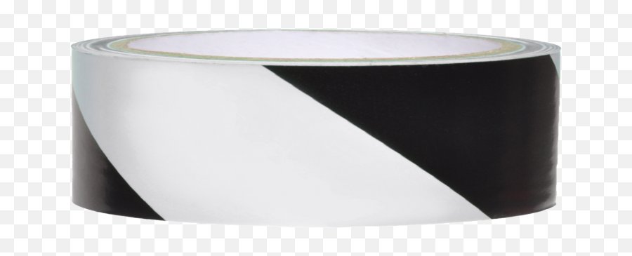 Tape Hazard Stripe Blackwhite 2x36 Yd - Solid Png,Black Stripe Png