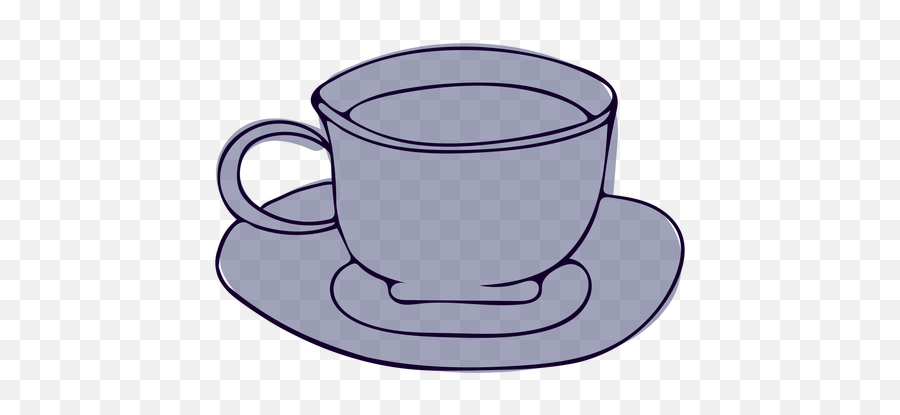 Coffee Cup Illustration - Illustration Transparent Tea Cup Png,Coffee Cup Silhouette Png