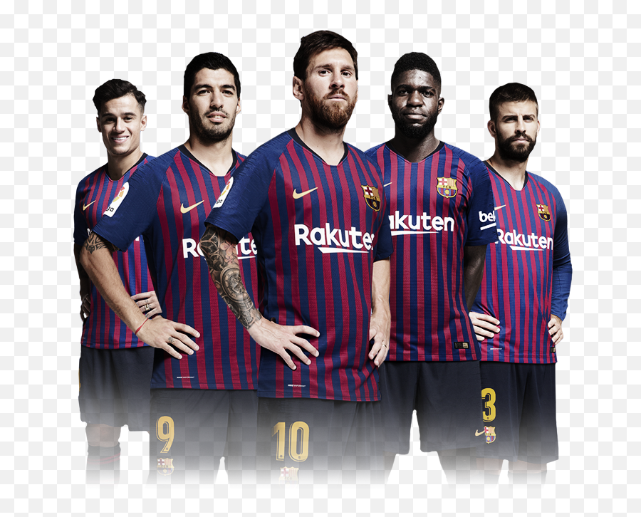 Fc - Barcelona Team Png,Squad Png