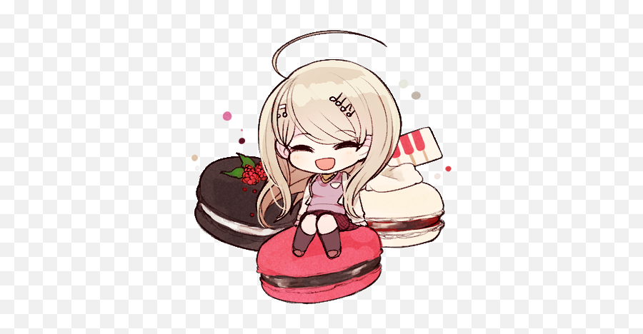 Newdanganronpav3 Danganronpa Sticker By Candy - Kaede Akamatsu Chibi Png,Danganronpa Transparent