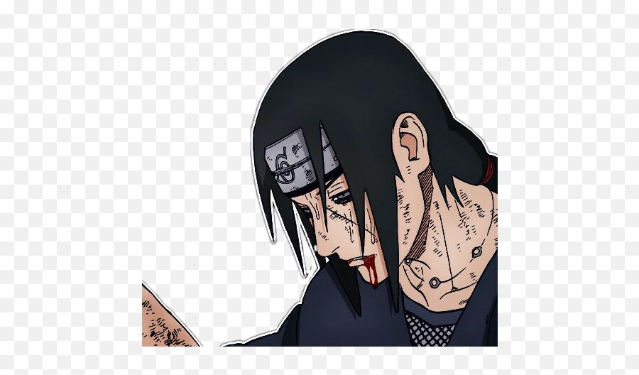 Sasuke Uchiha Uchihasasuke Itachi Sticker By Anakeehl - Sasuke Vs Itachi Png,Sasuke Uchiha Png