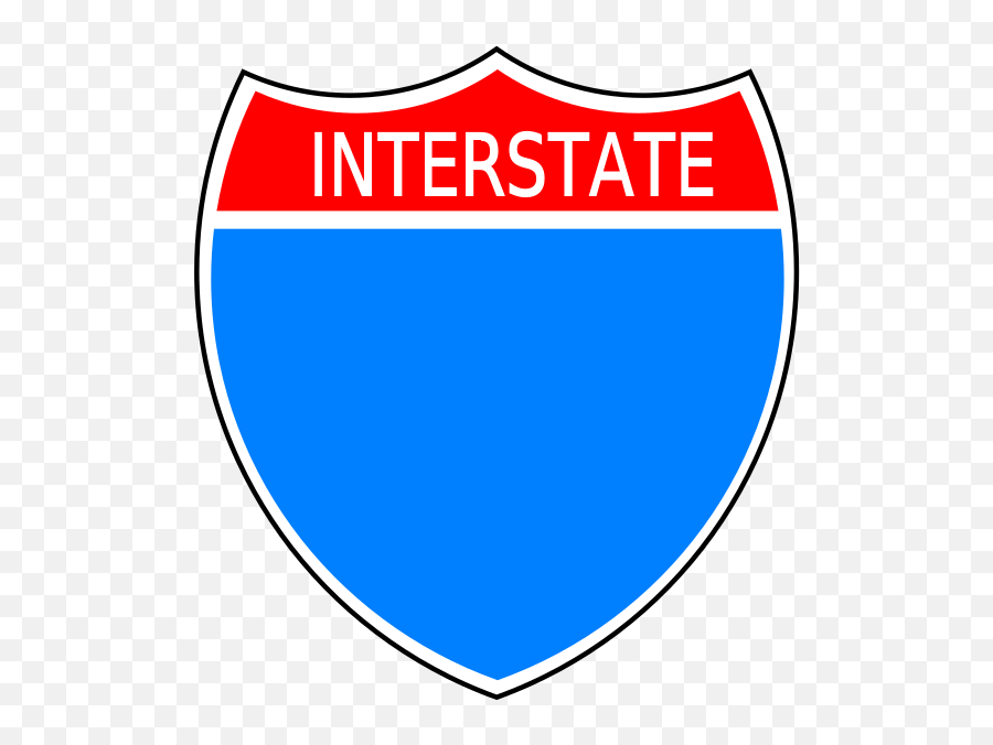 Interstate Svg Vector Clip Art - Svg Clipart Interstate 35 Png,Interstate Sign Png