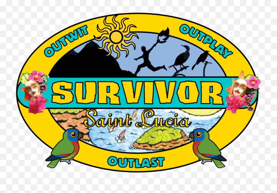 Survivor Saint Lucia Clipart - Survivor Saint Lucia Png,Santa Lucia Icon
