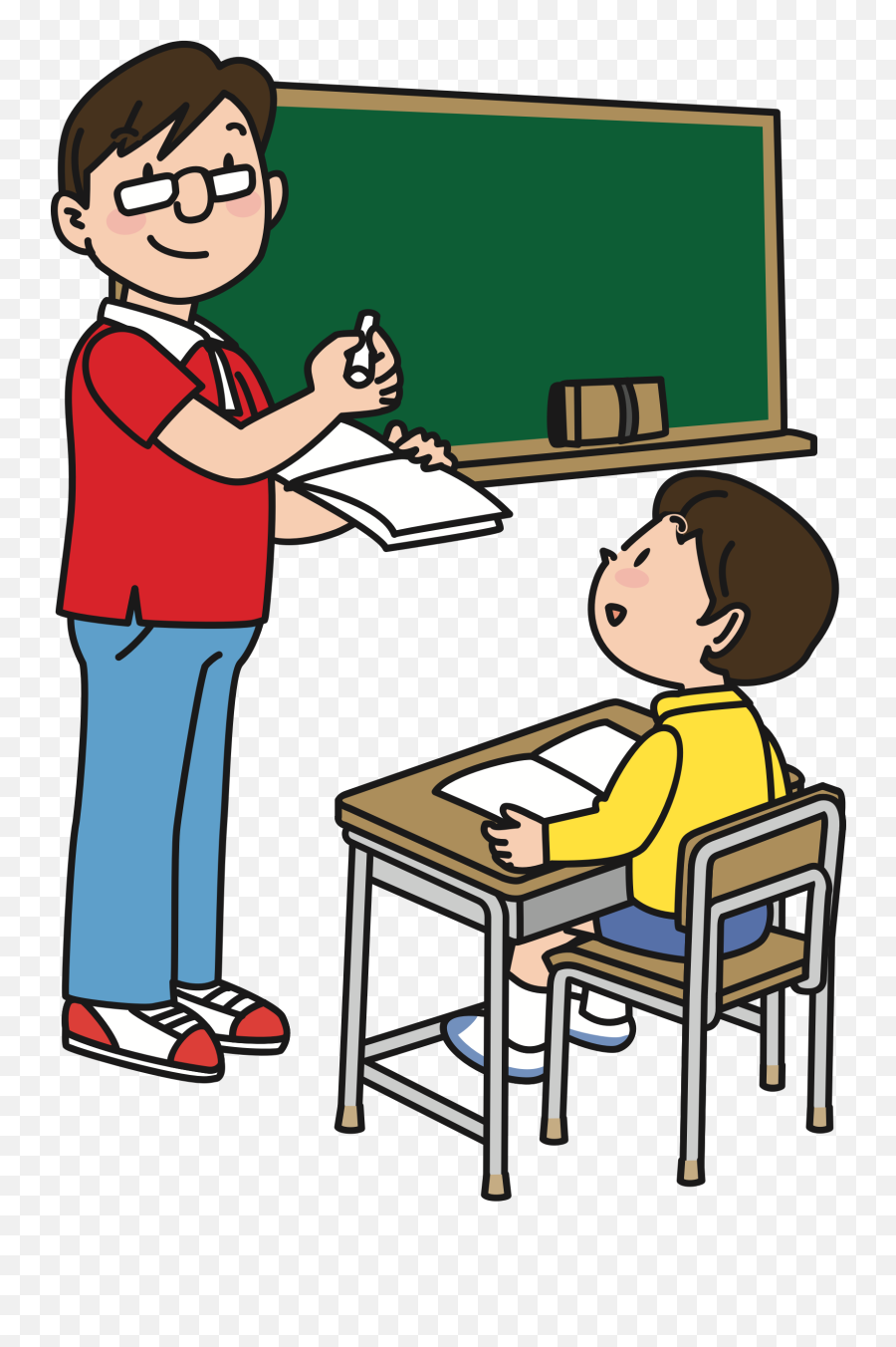 Effective Transparent Png Clipart - Boy Teacher Clipart,Teacher Clipart Png